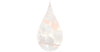Texture roche de sodium dans une goutte