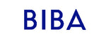 logo biba bleu ium sur fond blanc