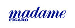 logo Madame Figaro bleu ium sur fond blanc
